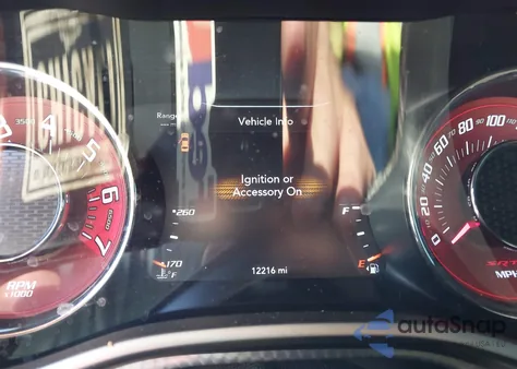 2018 Dodge Challenger Srt Hellcat Widebody z USA, uszkodzony, nr VIN 2C3CDZC97JH195810